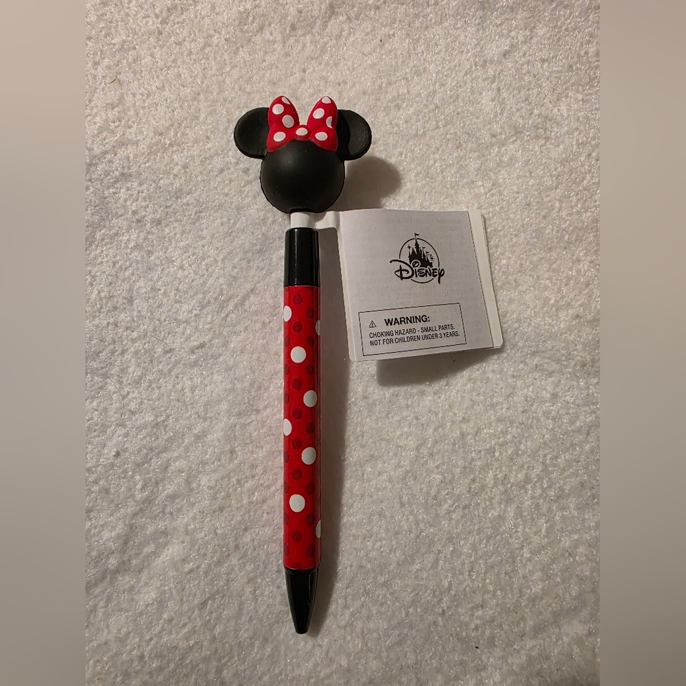 Disney Parks Minnie Mouse Polka Dot Pen NWT - Picture 4 of 4
